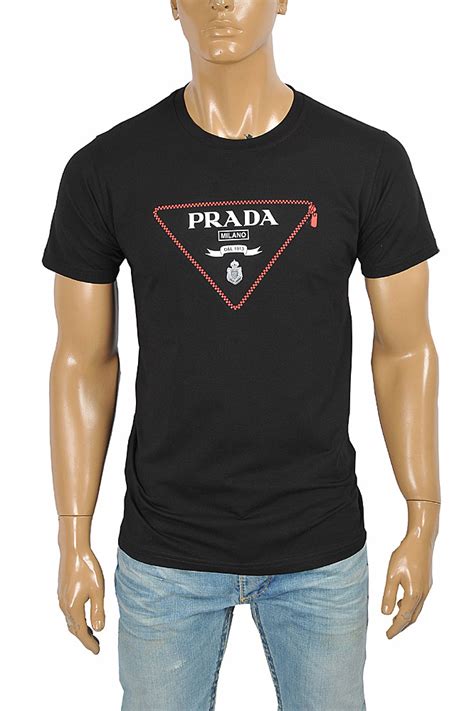 mens prada clothing|prada men' s t shirts.